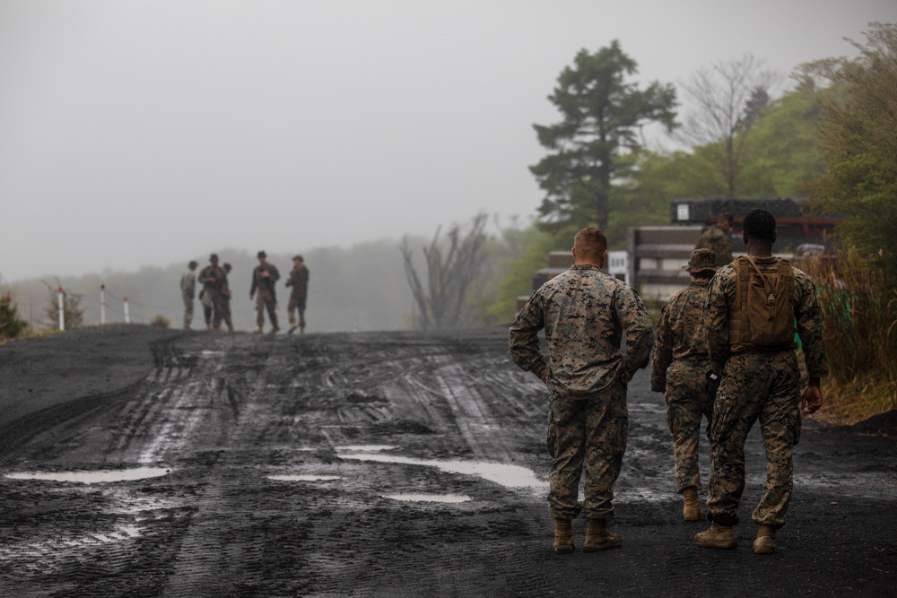 Marine Wing Support Squadron 171 combat engineers conduct demolition range at Eagle Wrath 22