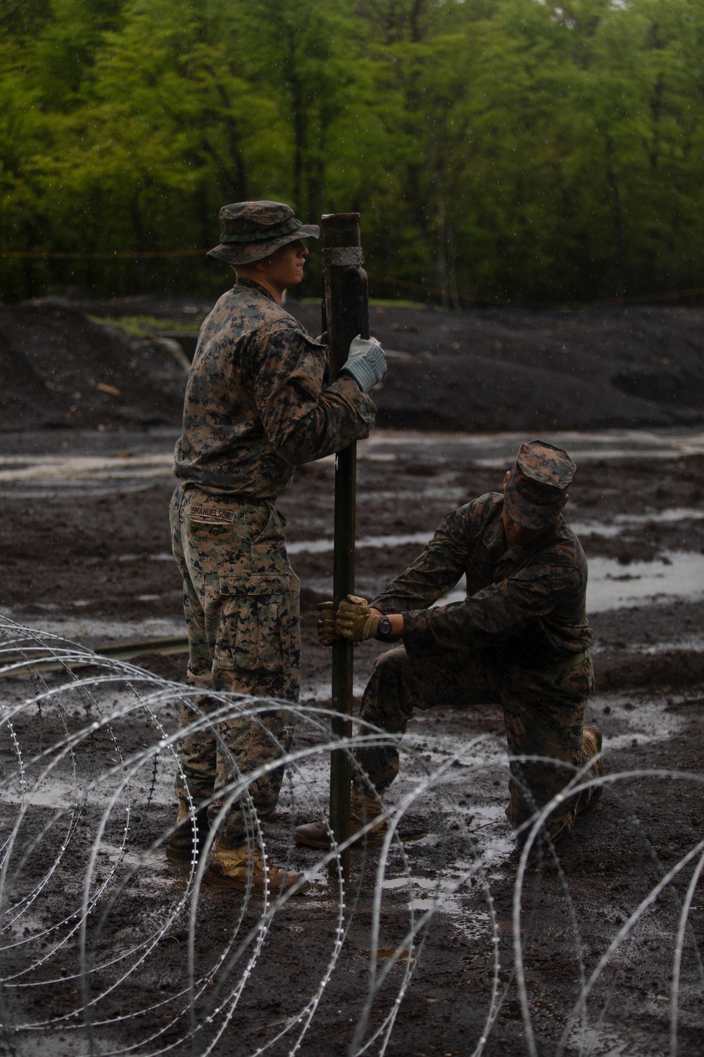 MWSS-171 Combat Engineers Conduct Demolition Range at Eagle Wrath 22