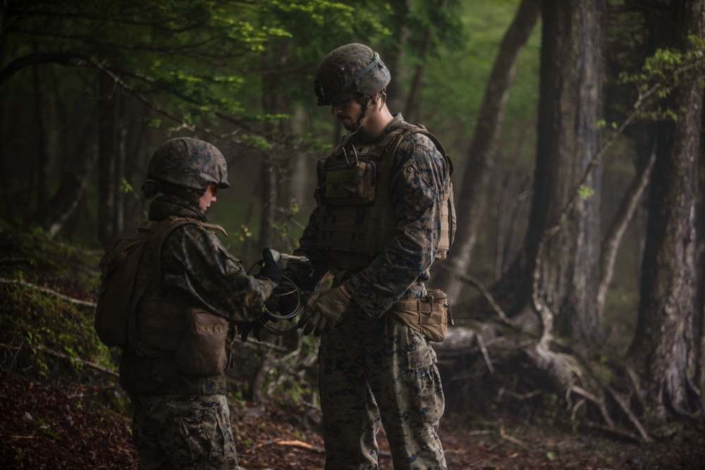 MWSS-171 Combat Engineers Conduct Demolition Range at Eagle Wrath 22