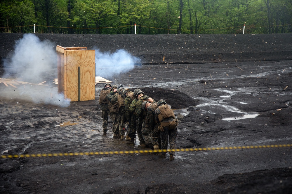 MWSS-171 Combat Engineers Conduct Demolition Range at Eagle Wrath 22