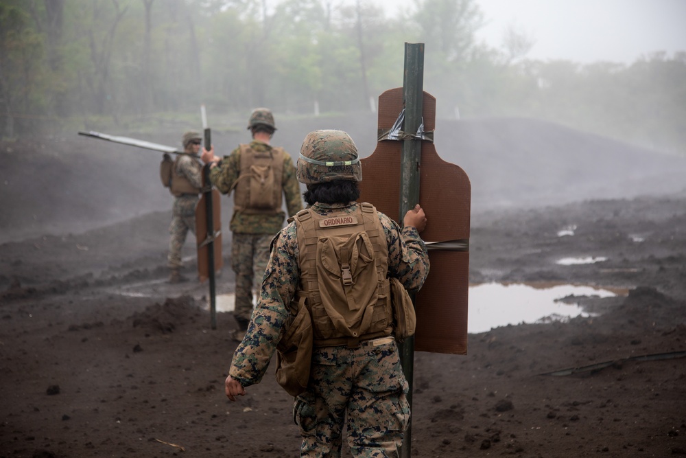 MWSS-171 Combat Engineers Conduct Demolition Range at Eagle Wrath 22