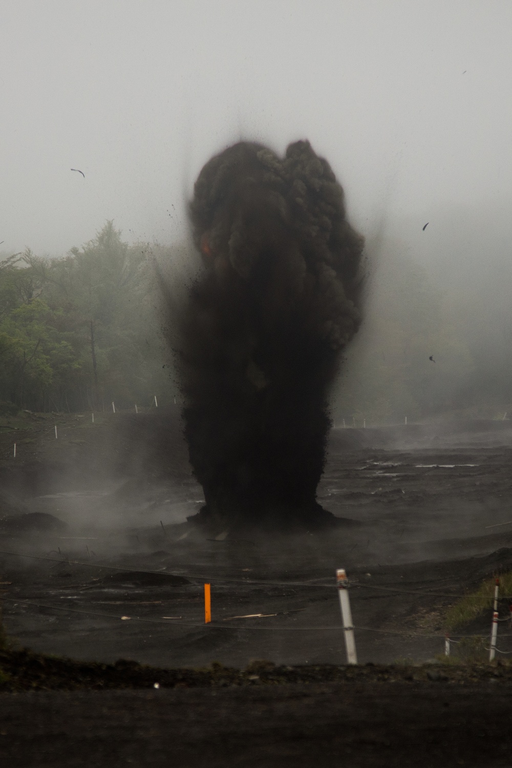 MWSS-171 Combat Engineers Conduct Demolition Range at Eagle Wrath 22