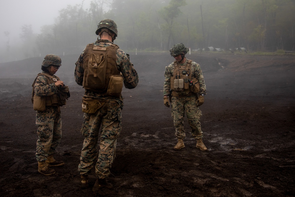 MWSS-171 Combat Engineers Conduct Demolition Range at Eagle Wrath 22