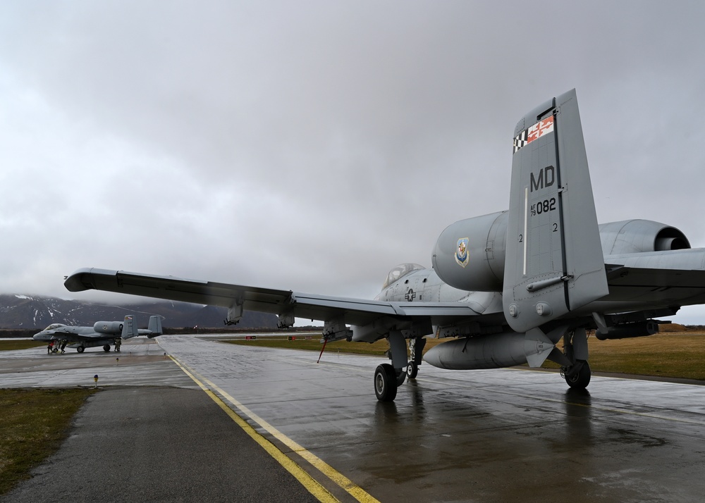 A-10C Thunderbolt II Tour at  Andøya Air Base