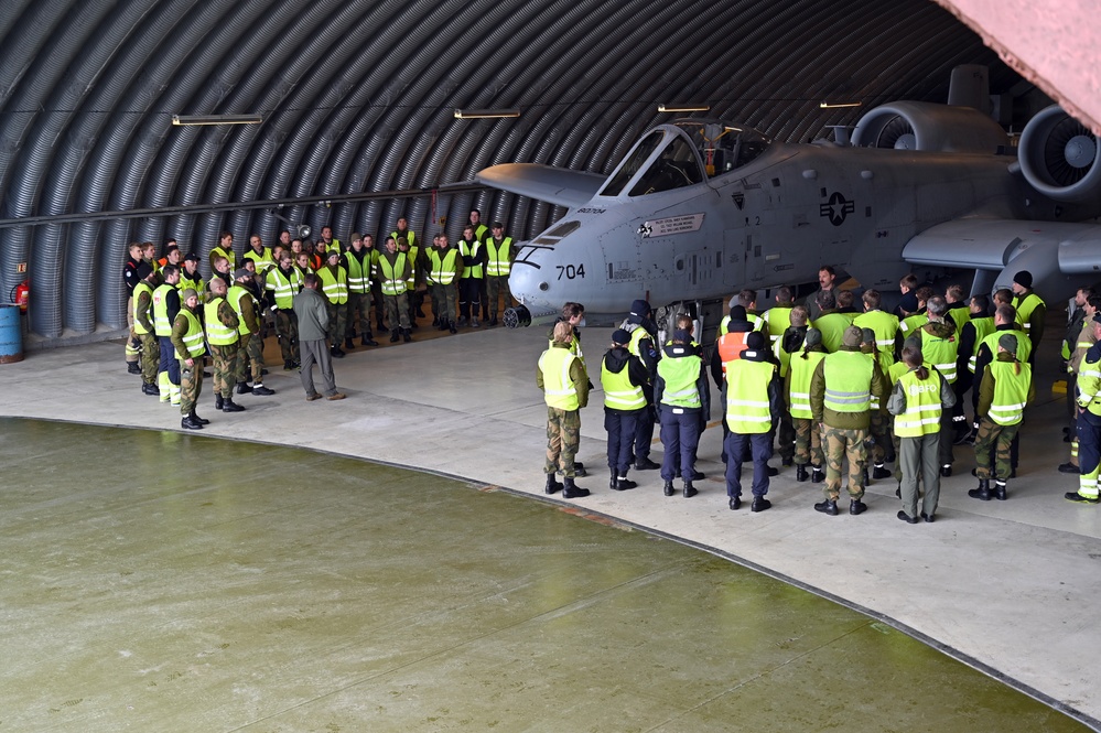 A-10C Thunderbolt II Tour at  Andøya Air Base