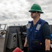 Sailors Aboard USS Dewey (DDG 105) Conduct Replenishment-at-Sea with USNS Tippecanoe (T-AO-199)