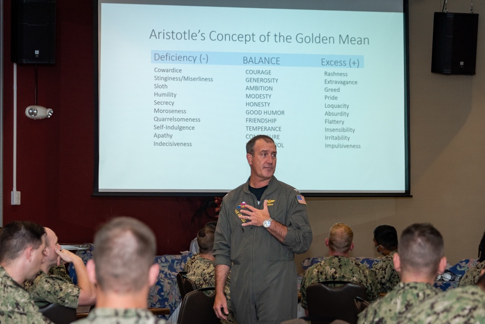 E-5 and E-6 All-Hands Call Onboard NAF Atsugi