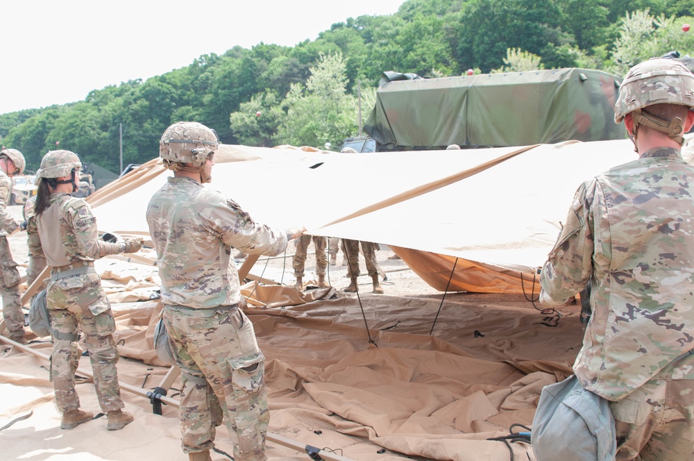 501st BSB C Co. Conducts Training Exercise