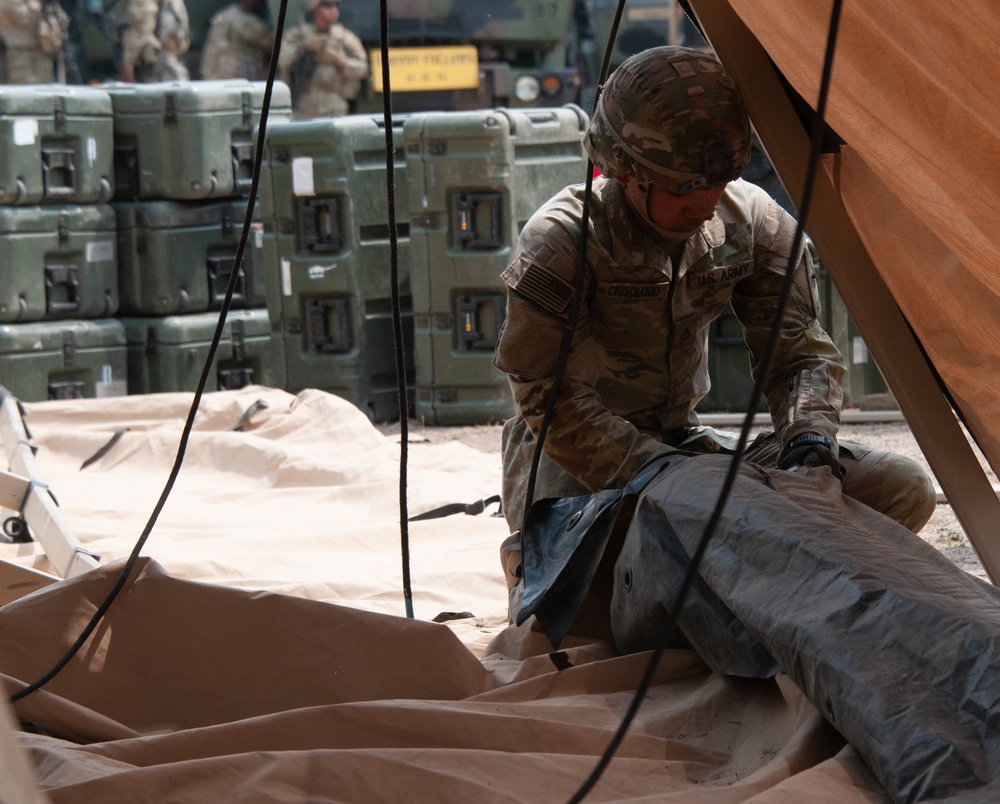 501st BSB C Co. Conducts Training Exercise