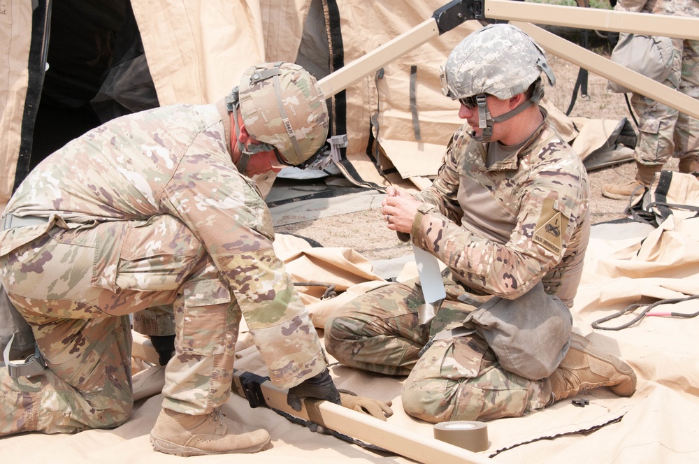 501st BSB C Co. Conducts Training Exercise