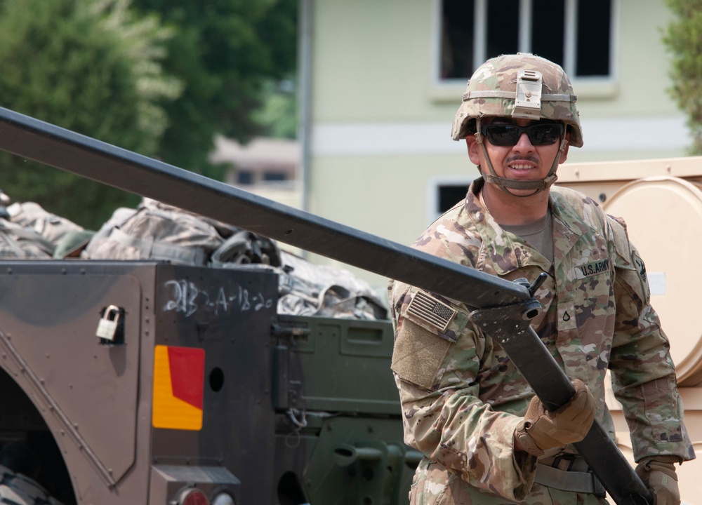 501st BSB C Co. Conducts Training Exercise