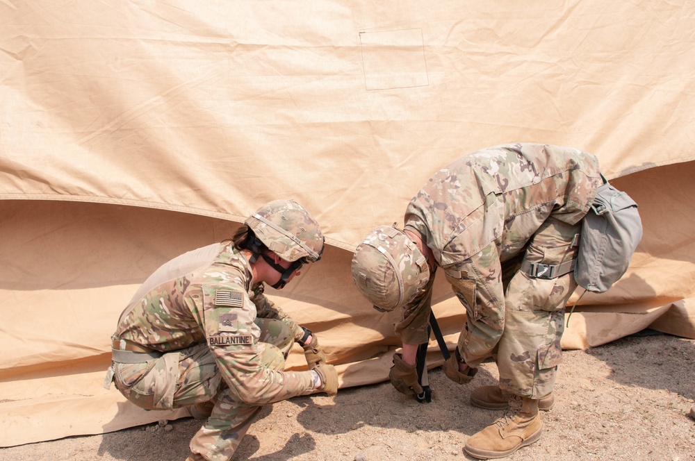 501st BSB C Co. Conducts Training Exercise