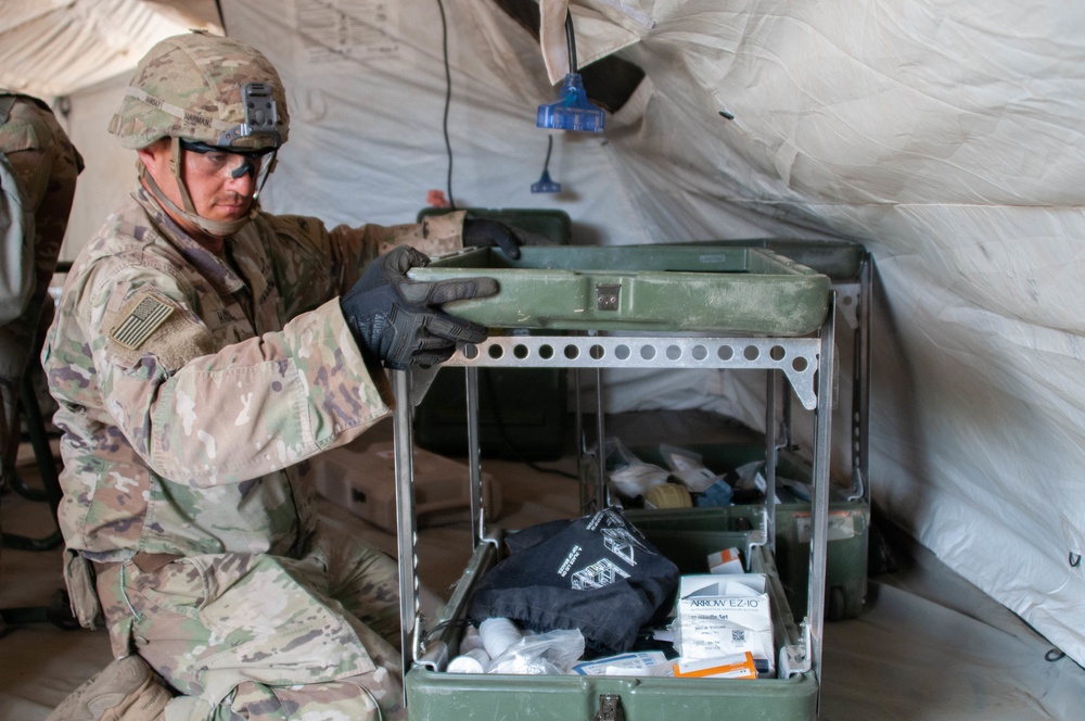 501st BSB C Co. Conducts Training Exercise