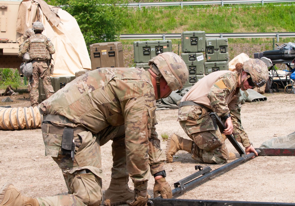 501st BSB C Co. Conducts Training Exercise