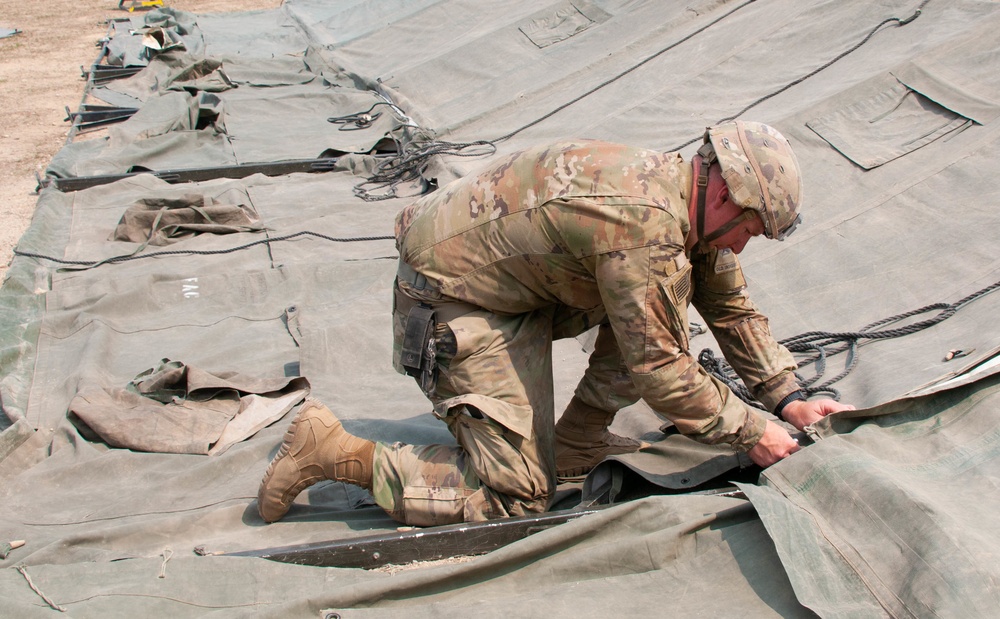 501st BSB C Co. Conducts Training Exercise