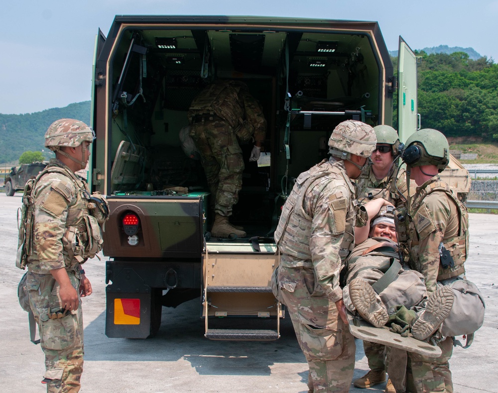 501st BSB C Co. Conducts Training Exercise