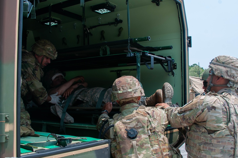 501st BSB C Co. Conducts Training Exercise