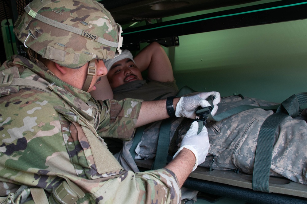 501st BSB C Co. Conducts Training Exercise