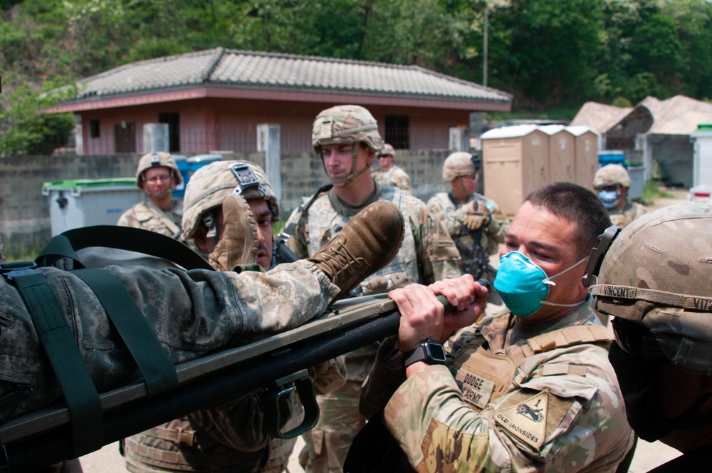 501st BSB C Co. Conducts Training Exercise