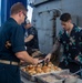 Sailors Aboard USS Dewey (DDG 105) Enjoy Steel Beach Picnic