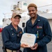 Sailor Receives Award Aboard USNS Mercy