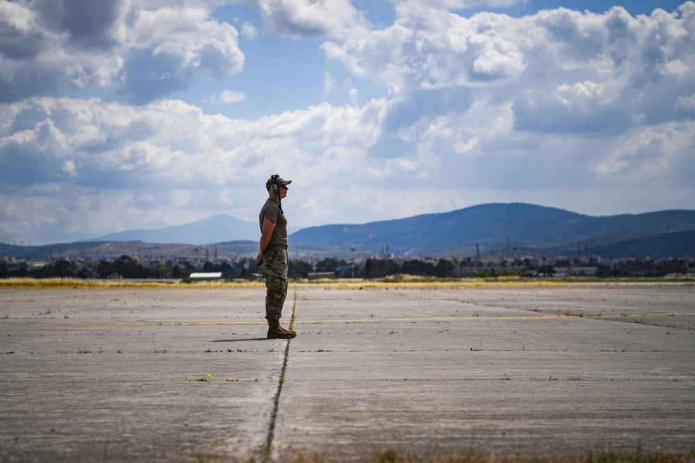 U.S. Air Force Airmen participate in Greek exercise Stolen Cerberus IX