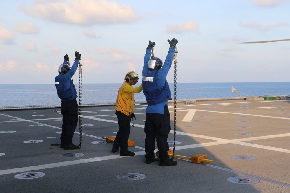 USS JACKSON underway in South China Sea