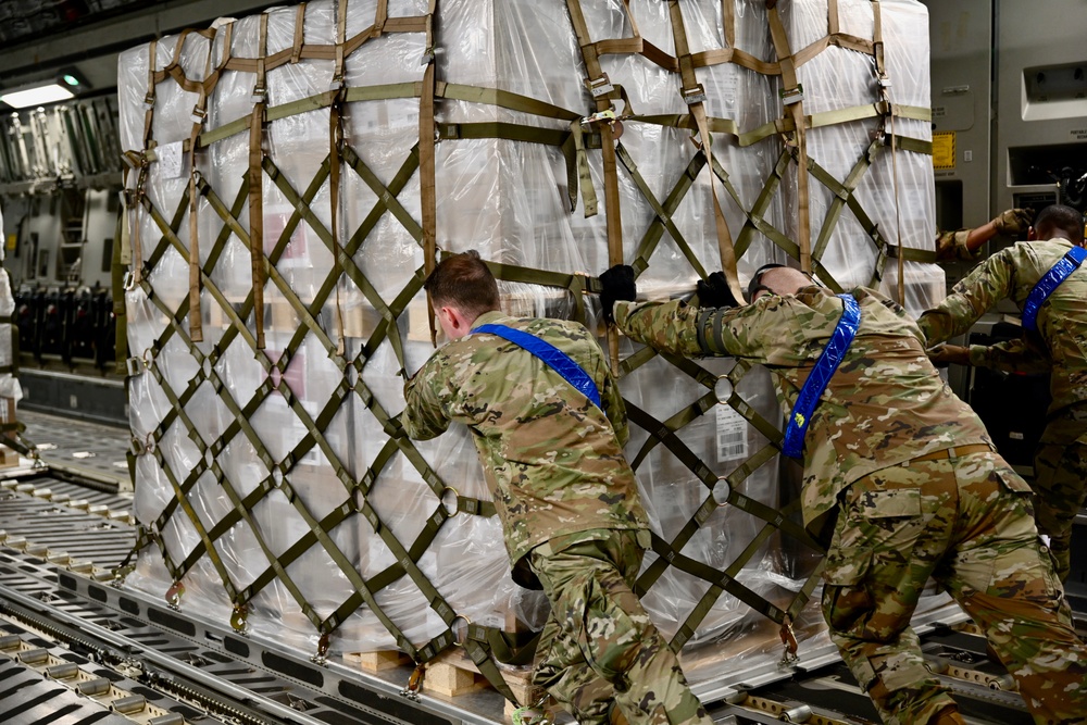 521st AMOW, Total Force aircrew execute first Operation Fly Formula delivery