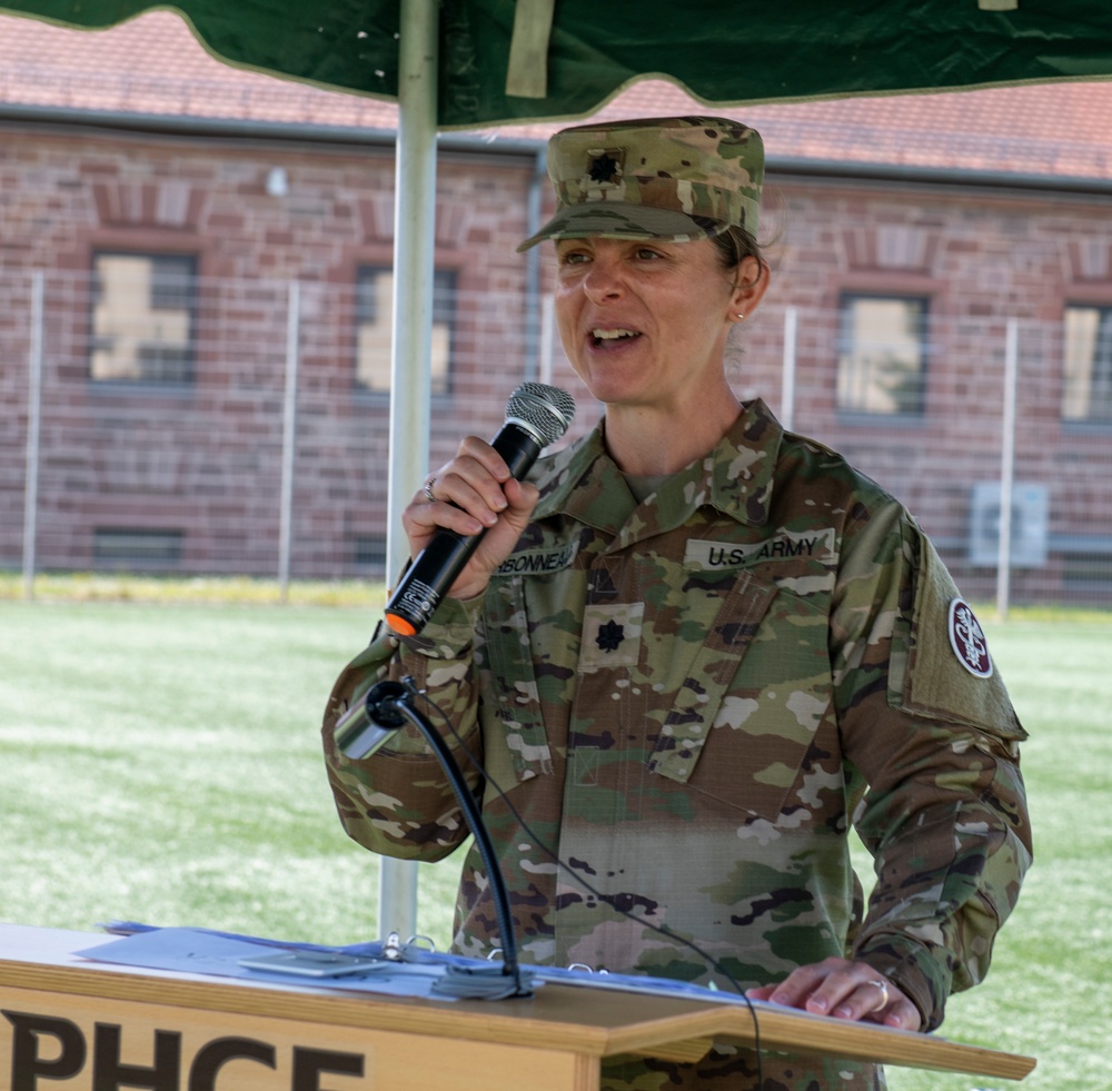 PUBLIC HEALTH ACTIVITY RHEINLAND-PFALZ Change of Command