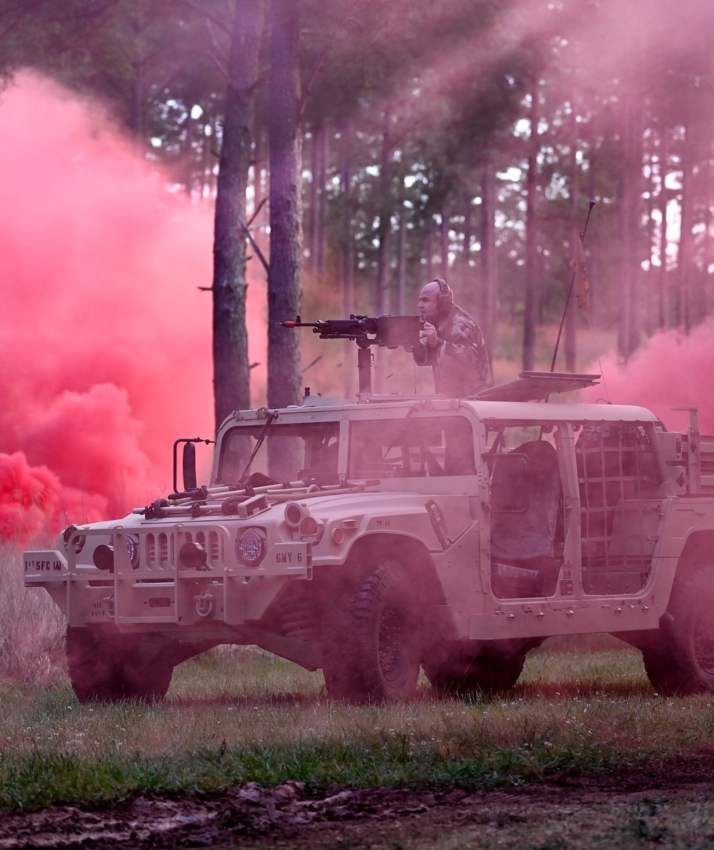 Green Beret Candidates Undergo Robin Sage Exercise