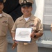 Reenlistment ceremony aboard Battleship Wisconsin