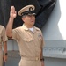 Reenlistment ceremony aboard Battleship Wisconsin