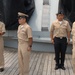 Naval Museum hosts a reenlistment ceremony