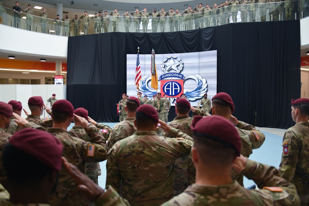 5-73rd CAV Change of Command ceremony