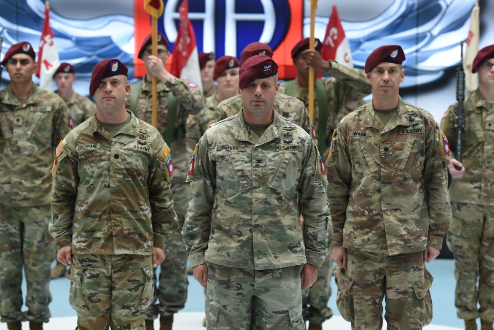 5-73rd CAV Change of Command ceremony