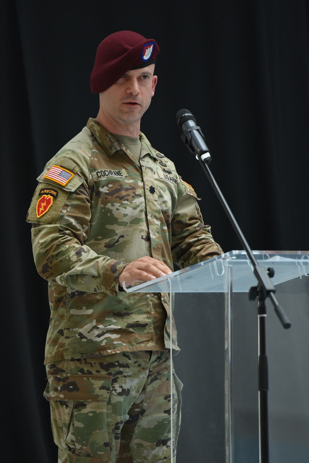 5-73rd CAV Change of Command ceremony