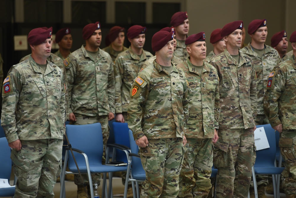 5-73rd CAV Change of Command ceremony