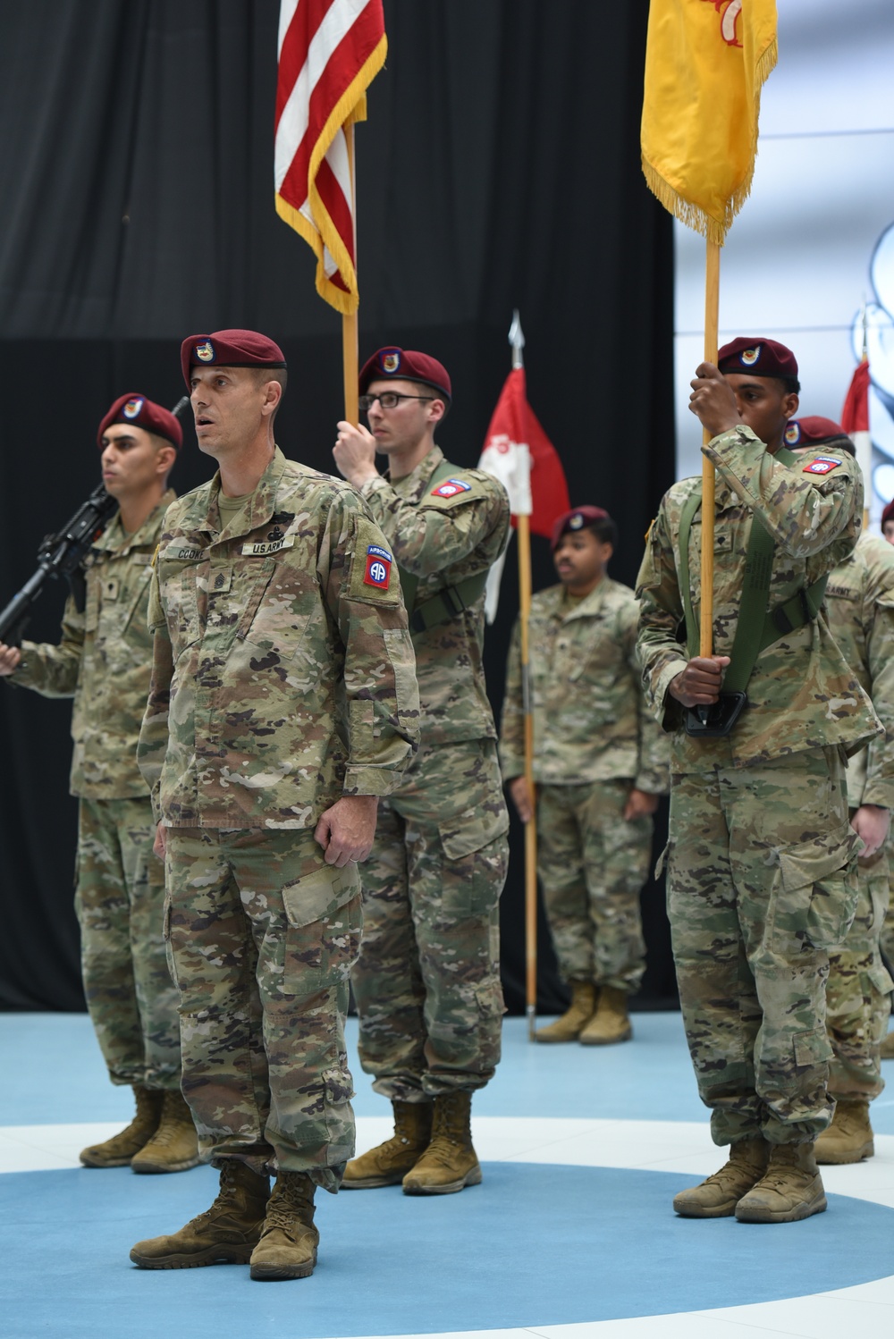 5-73rd CAV Change of Command ceremony