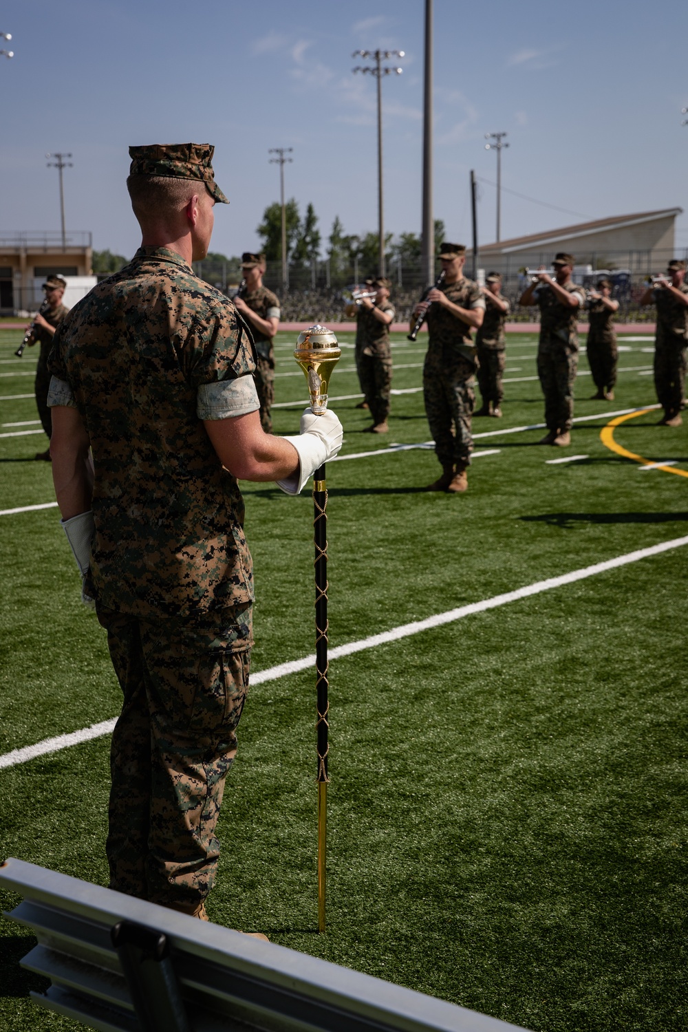 2d Marine Division Band Rehearsal