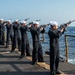 USS Jason Dunham (DDG 109) Conduct a Memorial Ceremony