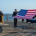 USS Jason Dunham (DDG 109) Conduct a Memorial Ceremony