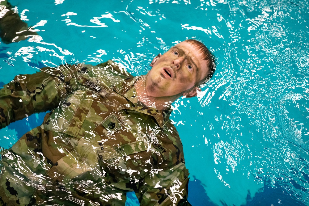 Army Best Medic Competition 2022 - Water Survival