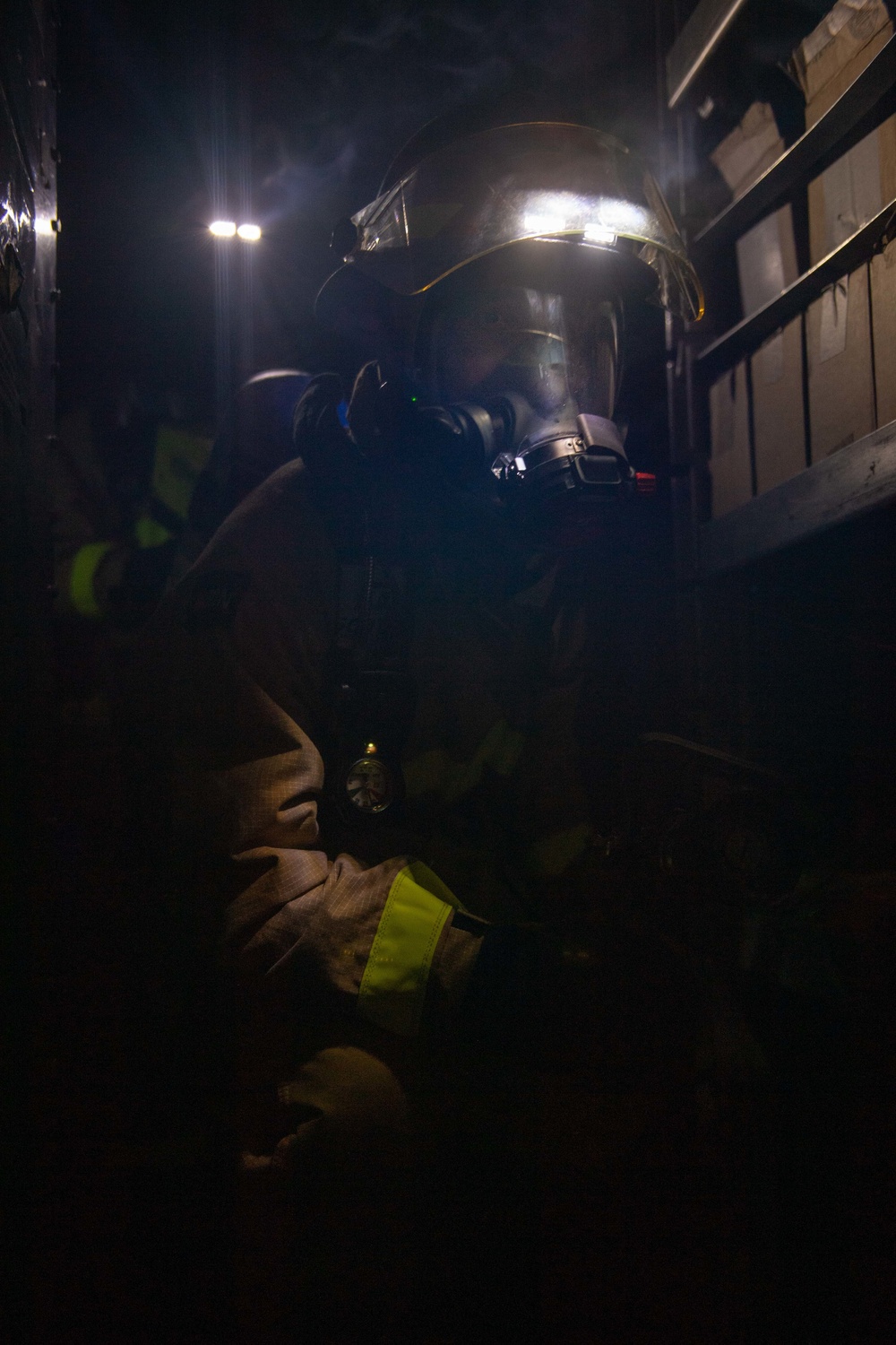 Bainbridge is on a scheduled deployment in the U.S. Naval Forces Europe area of operations, employed by U.S. Sixth Fleet to defend U.S., Allied and Partner interests.