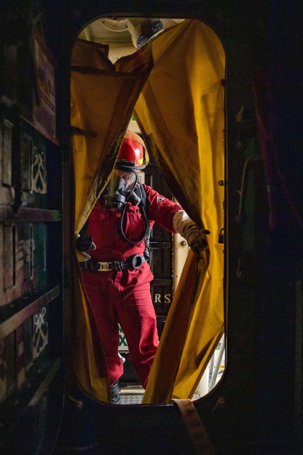 Bainbridge is on a scheduled deployment in the U.S. Naval Forces Europe area of operations, employed by U.S. Sixth Fleet to defend U.S., Allied and Partner interests.