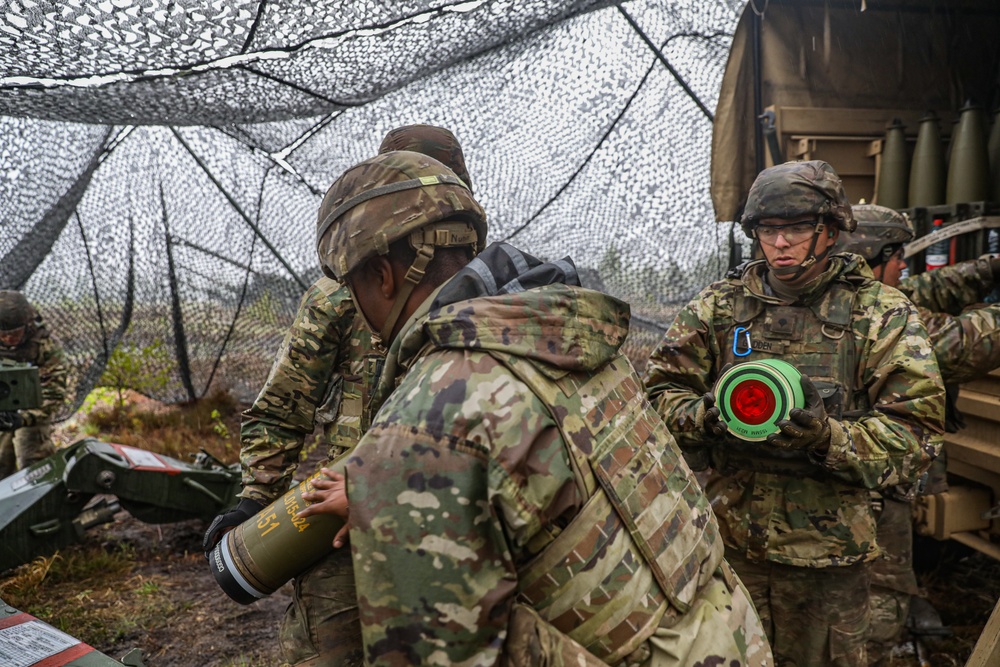 Michigan Army National Guard performs live fire training during Exercise Summer Shield