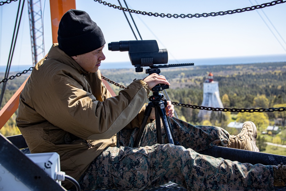 2d LAR Marines provide maritime domain awareness