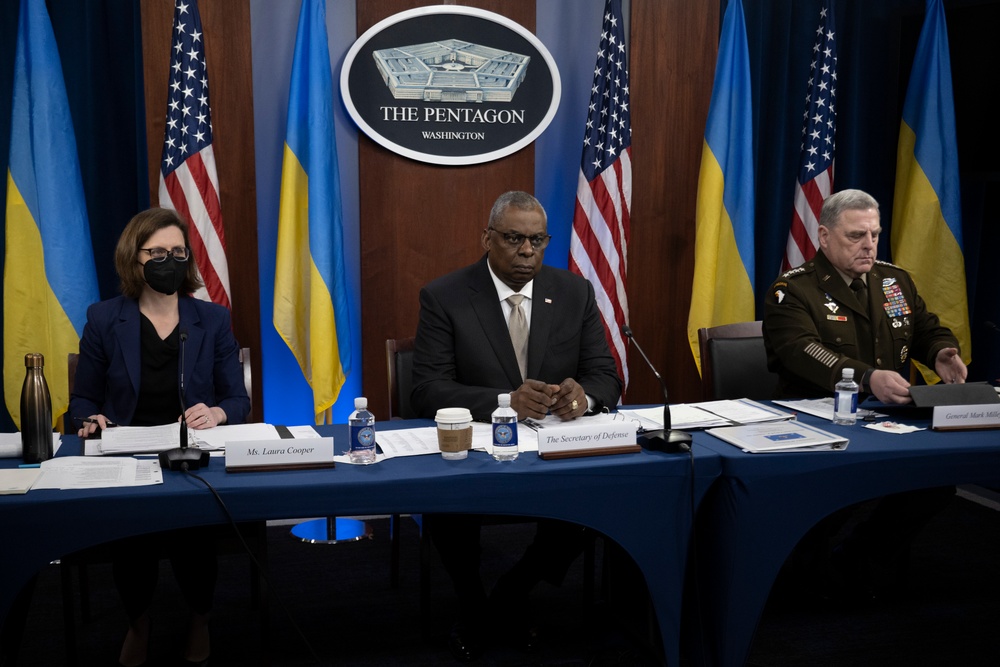 Secretary Austin Hosts the Ukraine Defense Contact Group