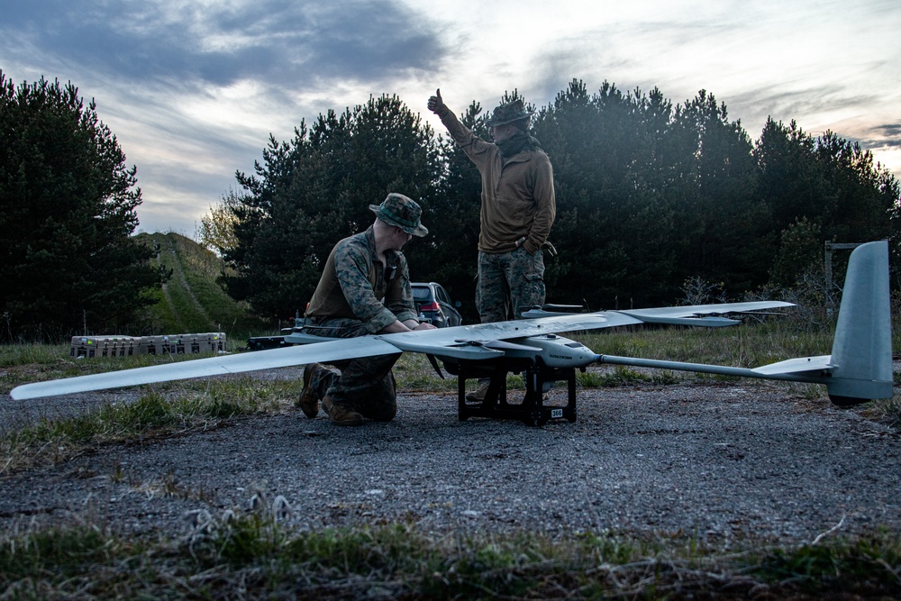 STALKER Marines conduct flight operations