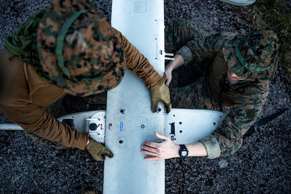 STALKER Marines conduct flight operations