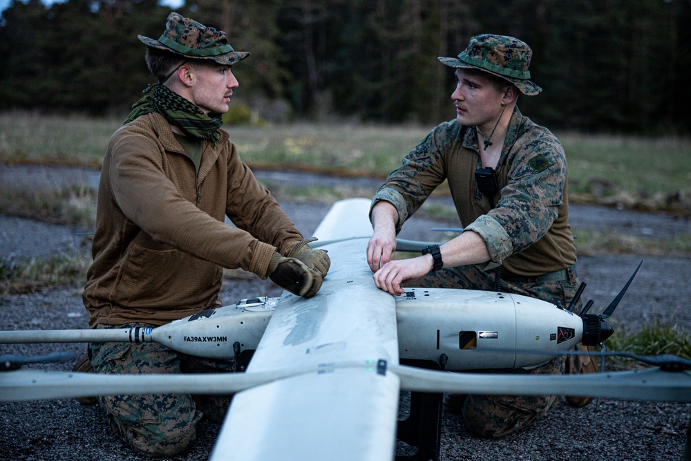 STALKER Marines conduct flight operations